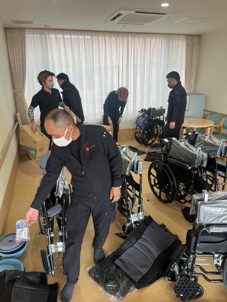 三重県 聖十字四日市 老人福祉施設 車椅子寄与 電気通信工事業 交通信号工事 ネットワーク設備工事 インターネット回線 Wi-Fi無線LAN LAN工事 電気工事 交通信号工事 防犯カメラ設置工事 NTT取次業務 ネットワーク構築