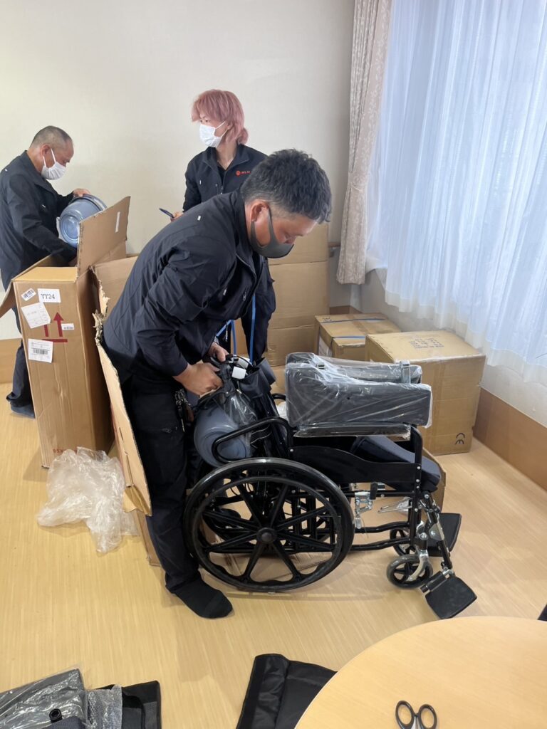 三重県 聖十字四日市 老人福祉施設 車椅子寄与 電気通信工事業 交通信号工事 ネットワーク設備工事 インターネット回線 Wi-Fi無線LAN LAN工事 電気工事 交通信号工事 防犯カメラ設置工事 NTT取次業務 ネットワーク構築