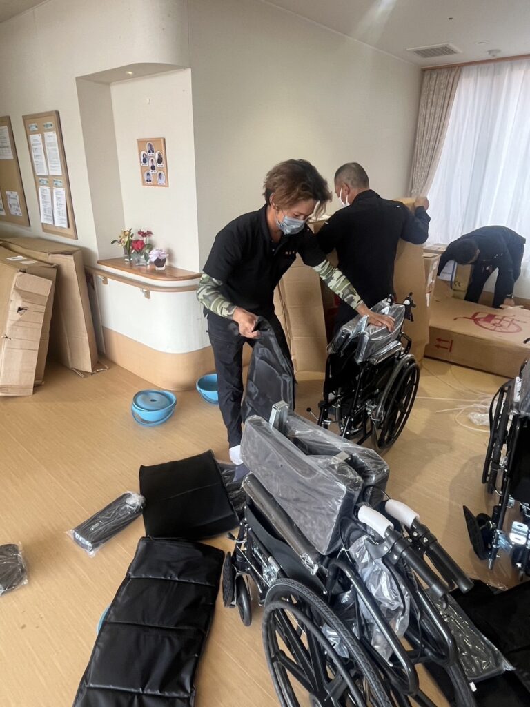 三重県 聖十字四日市 老人福祉施設 車椅子寄与 電気通信工事業 交通信号工事 ネットワーク設備工事 インターネット回線 Wi-Fi無線LAN LAN工事 電気工事 交通信号工事 防犯カメラ設置工事 NTT取次業務 ネットワーク構築